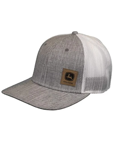 John Deere Men's Logo Patch Mesh-Back Ball Cap