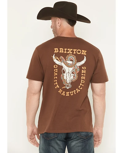 Brixton Men's Boot Barn Exclusive Durango Short Sleeve Graphic T-Shirt