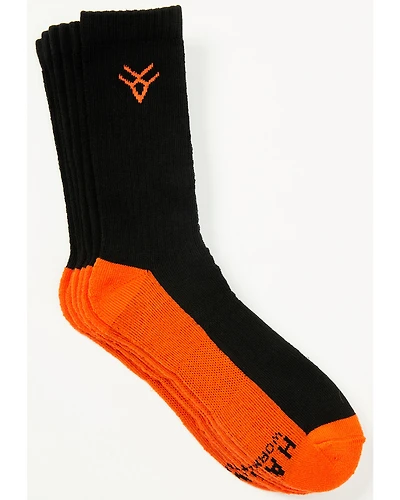 Hawx Men's Steel Toe Crew Socks
