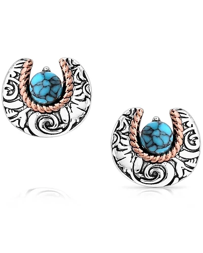 Montana Silversmiths Women's Luck Of The Pure Earrings