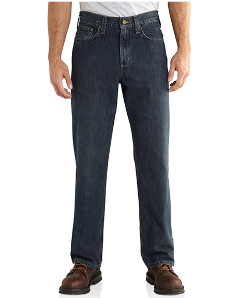 Carhartt Men's Holter Relaxed Straight Denim Jeans