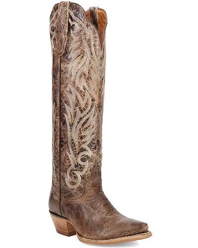 Dan Post Women's Rustic Ridge Tall Western Boots - Snip Toe