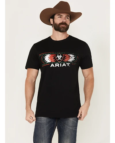 Ariat Men's Southwest Mexico Logo Short Sleeve Graphic T-Shirt