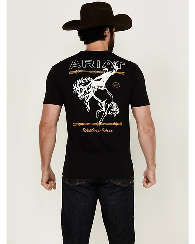 Ariat Men's Western Wear Cowboy Short Sleeve Graphic T-Shirt