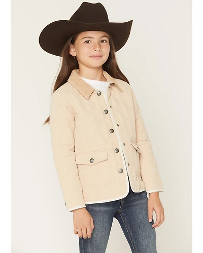 Shyanne Girls' Lilbet Quilted Snap Jacket