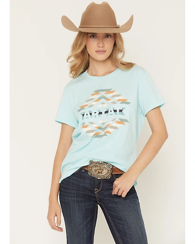 Ariat Women's Boot Barn Exclusive Southwestern Print Short Sleeve Graphic Tee