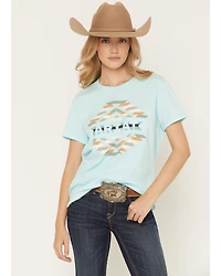 Ariat Women's Boot Barn Exclusive Southwestern Print Short Sleeve Graphic Tee