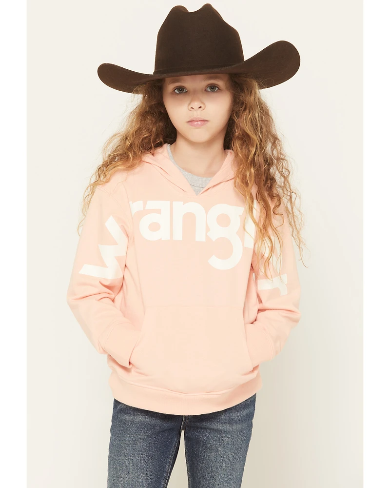 Wrangler Girls' Classic Logo Hoodie