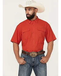 Ariat Men's VenTek Outbound Solid Short Sleeve Button-Down Western Shirt
