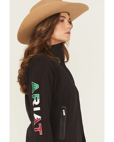 Ariat Women's Classic Team Mexico Flag Softshell Jacket