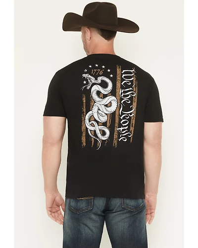 Howitzer Men's Don't Tread Short Sleeve Graphic T-Shirt