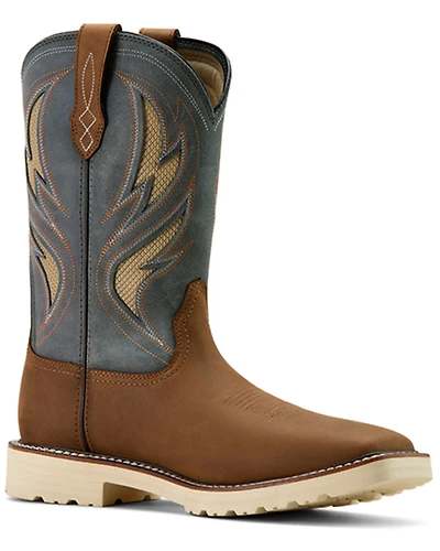 Ariat Men's Activator VentTEK Pull-On work Boots - Soft Toe