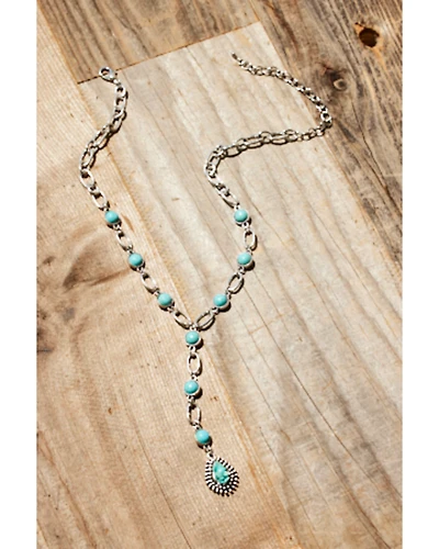 Shyanne Women's Concho Drop Necklace