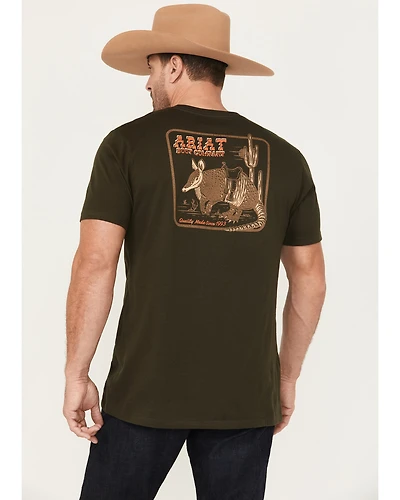 Ariat Men's Armadillo on a Half Shell Short Sleeve Graphic T-Shirt