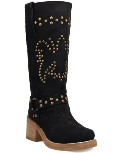 Dingo Women's Troubadour Studded Tall Fashion Boots