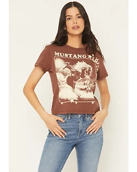 Idyllwind Women's Mustang Wild Short Sleeve Graphic Tee