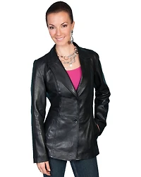 Scully Women's Tailored Lamb Blazer