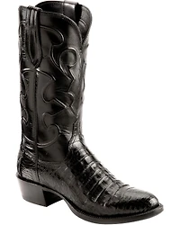 Lucchese Handmade 1883 Exotic Crocodile Belly Cowboy Boots - Round Toe