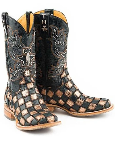 Tin Haul Women's Ooh La Western Boots - Broad Square Toe
