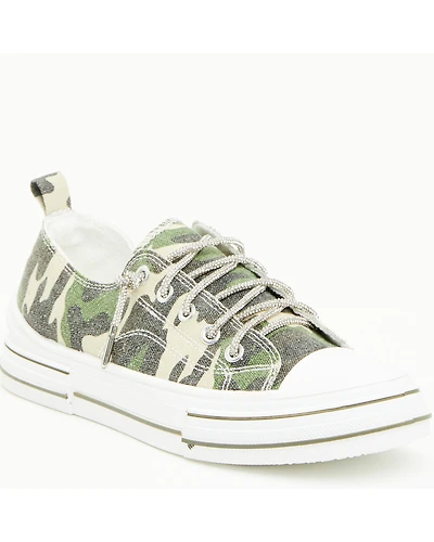 Very G Women's Aman Camo Casual Sneakers