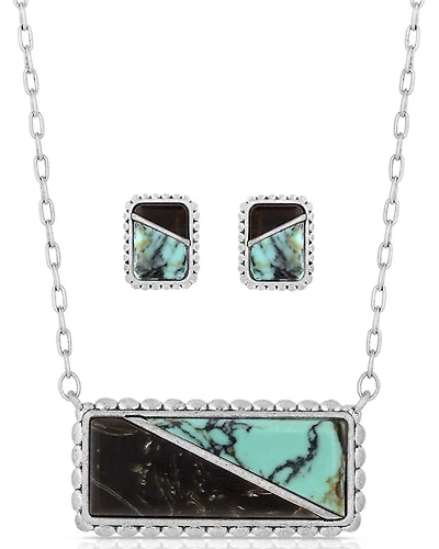 Montana Silversmiths Women's Double Essence Jewelry Set - 2 Piece