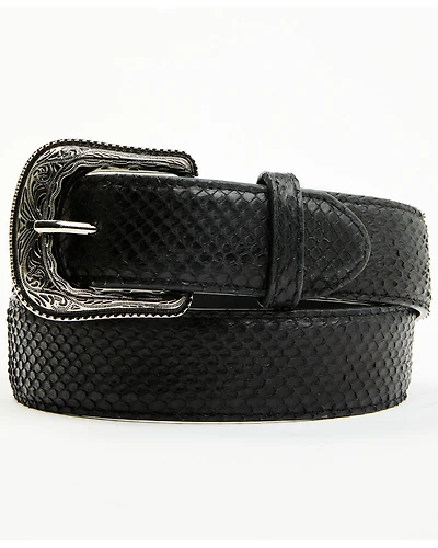 Cody James Men's Tyrell Exotic Python Leather Belt