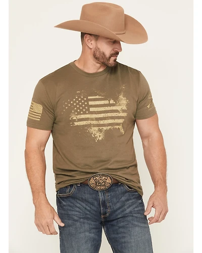 Grunt Style Men's American Acid Short Sleeve Graphic T-Shirt