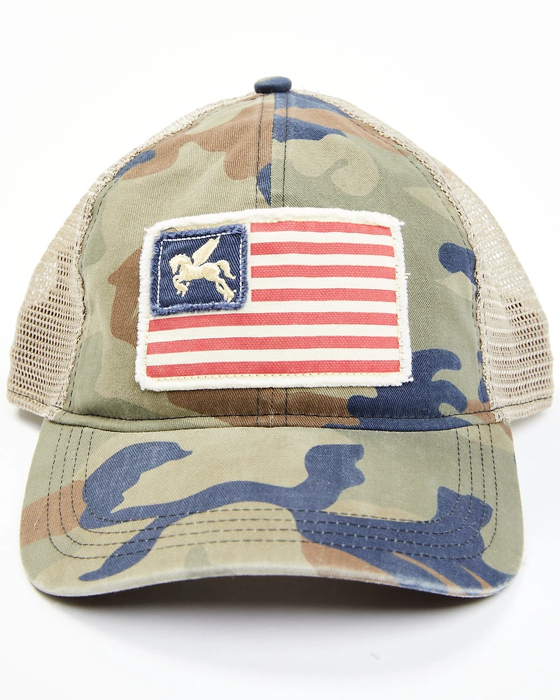 Idyllwind Women's Star Spangled Camo Baseball Cap