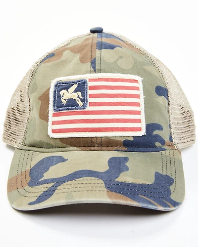 Idyllwind Women's Star Spangled Camo Baseball Cap