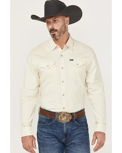 Kimes Ranch Men's Solid Blackout Long Sleeve Snap Stretch Western Shirt