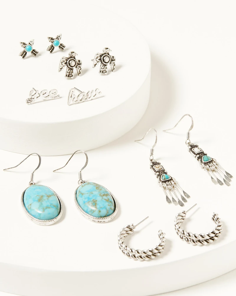 Idyllwind Women's Alteras Yee Haw Earring Set - 6 Piece