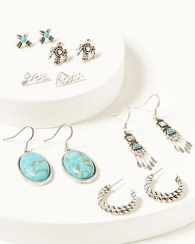 Idyllwind Women's Alteras Yee Haw Earring Set - 6 Piece