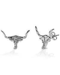 Kelly Herd Women's Post Back Longhorn Earrings