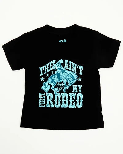 Cinch Toddler Boys' Ain't My First Rodeo Short Sleeve Graphic T-Shirt