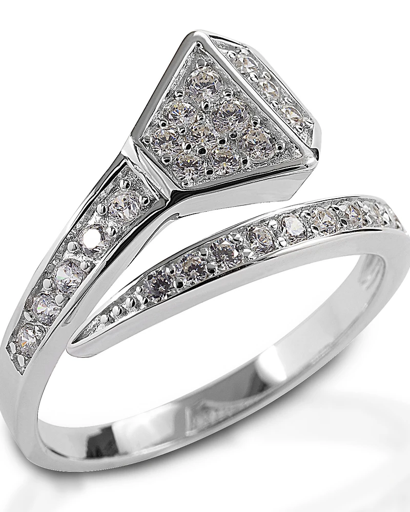 Kelly Herd Women's Offset Horseshoe Nail Ring