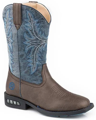 Roper Little Boys' Dazzle Western Boots - Broad Square Toe