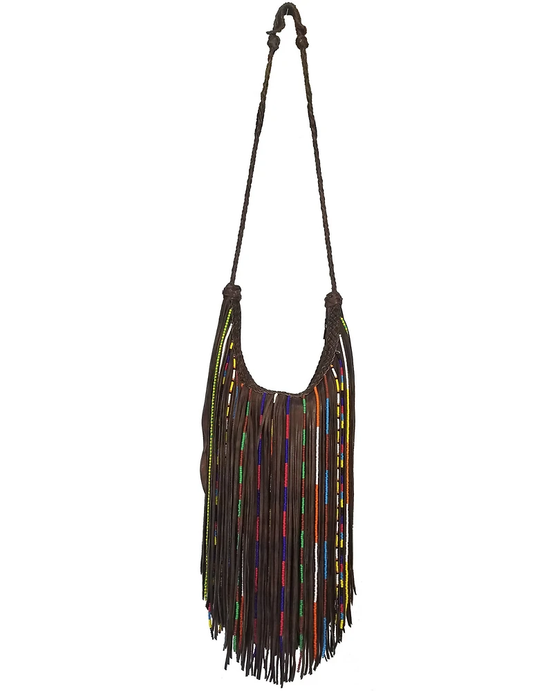 Kobler Leather Women's Brown Gypsy Crossbody Bag