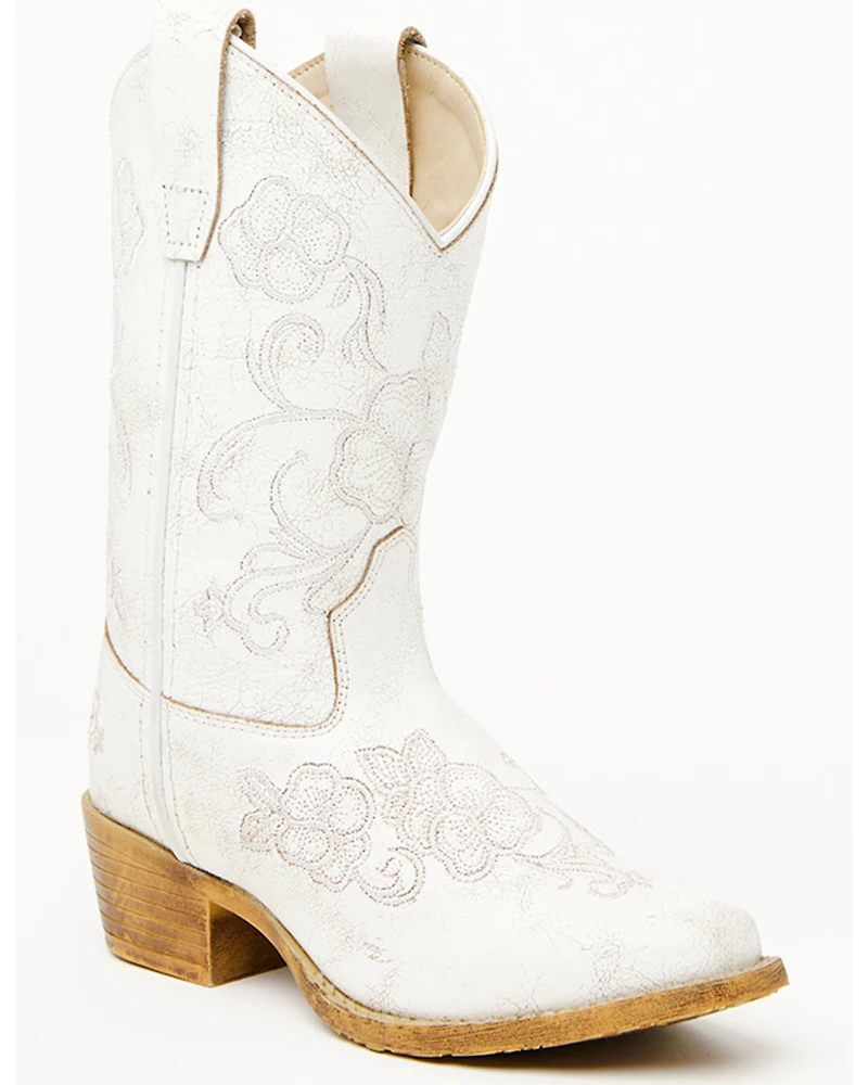 Shyanne Girls' Little Lasy Western Boots - Snip Toe