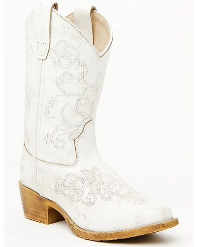 Shyanne Girls' Little Lasy Western Boots - Snip Toe
