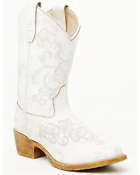 Shyanne Girls' Little Lasy Western Boots - Snip Toe