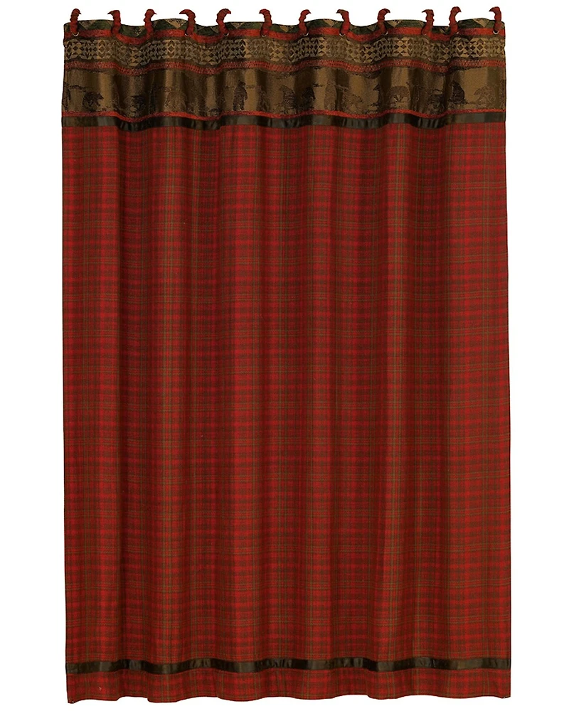 HiEnd Accents Cascade Lodge Shower Curtain