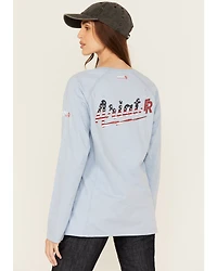 Ariat Women's FR Air Bolt Logo Long Sleeve Graphic T-Shirt