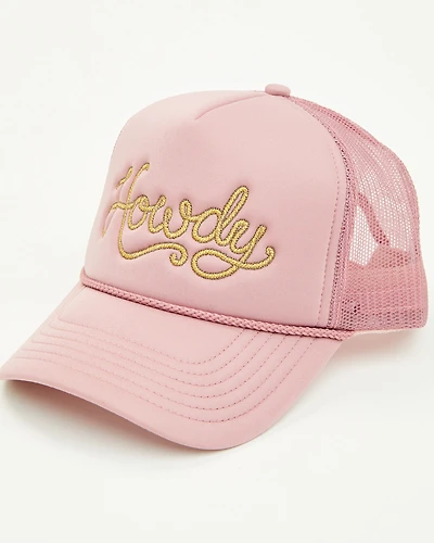 Shyanne Girls' Howdy Foam Ball Cap