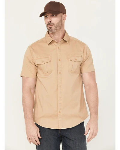 Thorogood Men's Stretch Utility Short Sleeve Button-Down Work Shirt