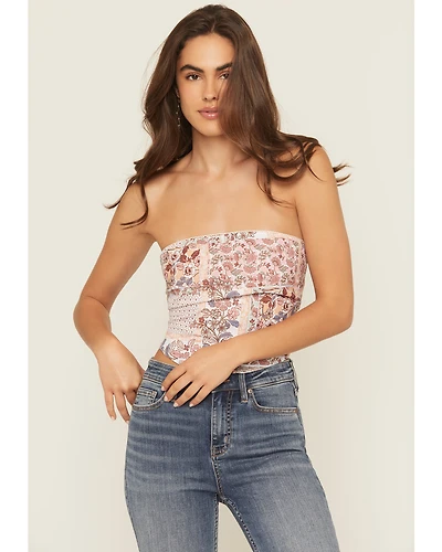 Originality Women's Boot Barn Exclusive Patchwork Print Bandana Top