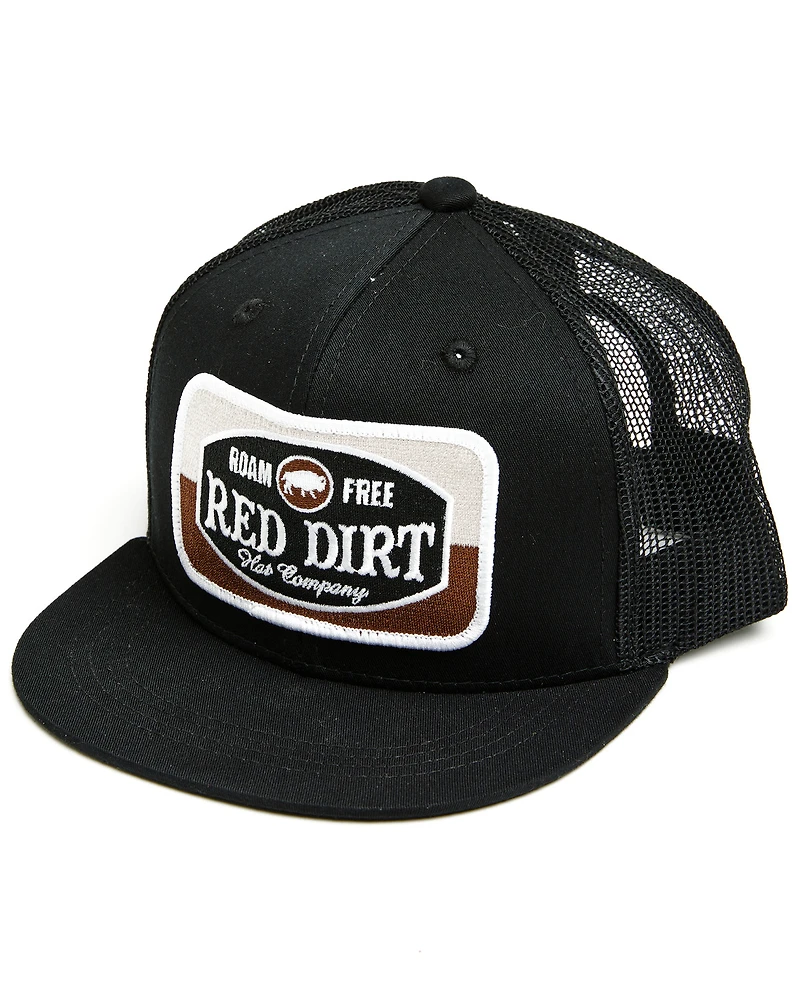 Red Dirt Hat Boys' Roam Free Logo Ball Cap