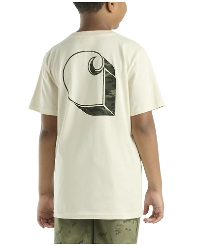 Carhartt Little Boys' Logo Short Sleeve Graphic T-Shirt