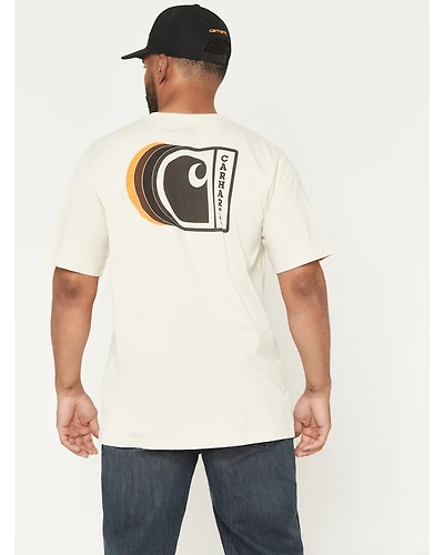 Carhartt Men's Relaxed Fit Lightweight Short Sleeve Graphic T-Shirt