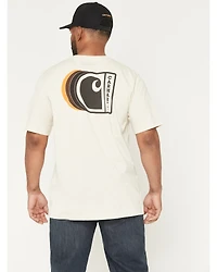 Carhartt Men's Relaxed Fit Lightweight Short Sleeve Graphic T-Shirt