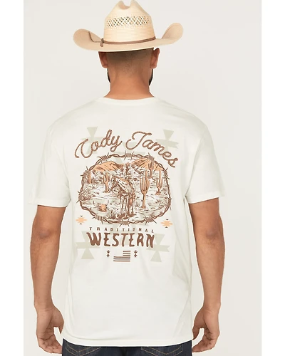 Cody James Men's Wild West Short Sleeve Graphic T-Shirt